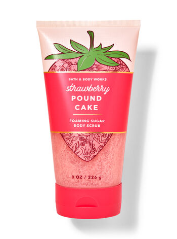 Strawberry Pound Cake Foaming Sugar Body Scrub | Bath & Body Works