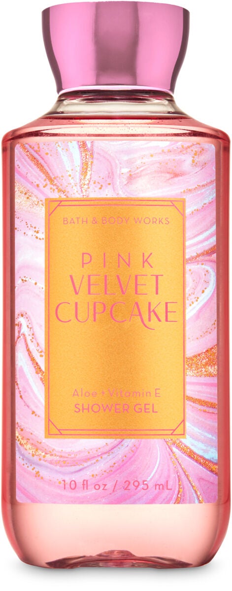 Pink Velvet Cupcake Shower Gel
