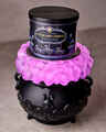 Light-up Color-changing Cauldron Waterglobe 3-Wick Candle Holder