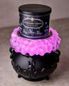Light-up Color-changing Cauldron Waterglobe 3-Wick Candle Holder