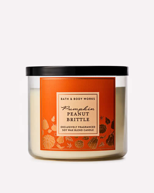 Pumpkin Peanut Brittle 3-Wick Candle
