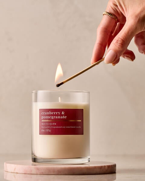 Cranberry & Pomegranate Single Wick Candle
