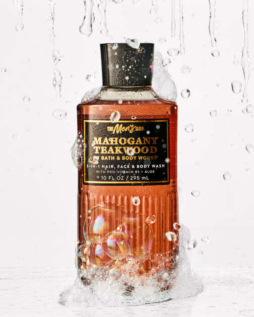 Mahogany Teakwood 3-in-1 Hair, Face & Body Wash