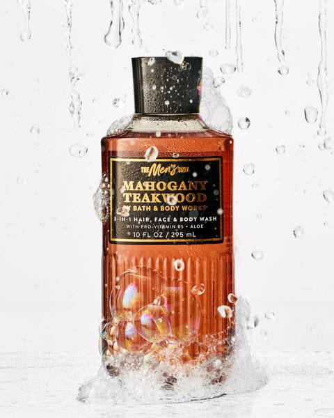 Mahogany Teakwood 3-in-1 Hair, Face & Body Wash