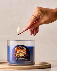 Blueberry Maple Pancakes 3-Wick Candle