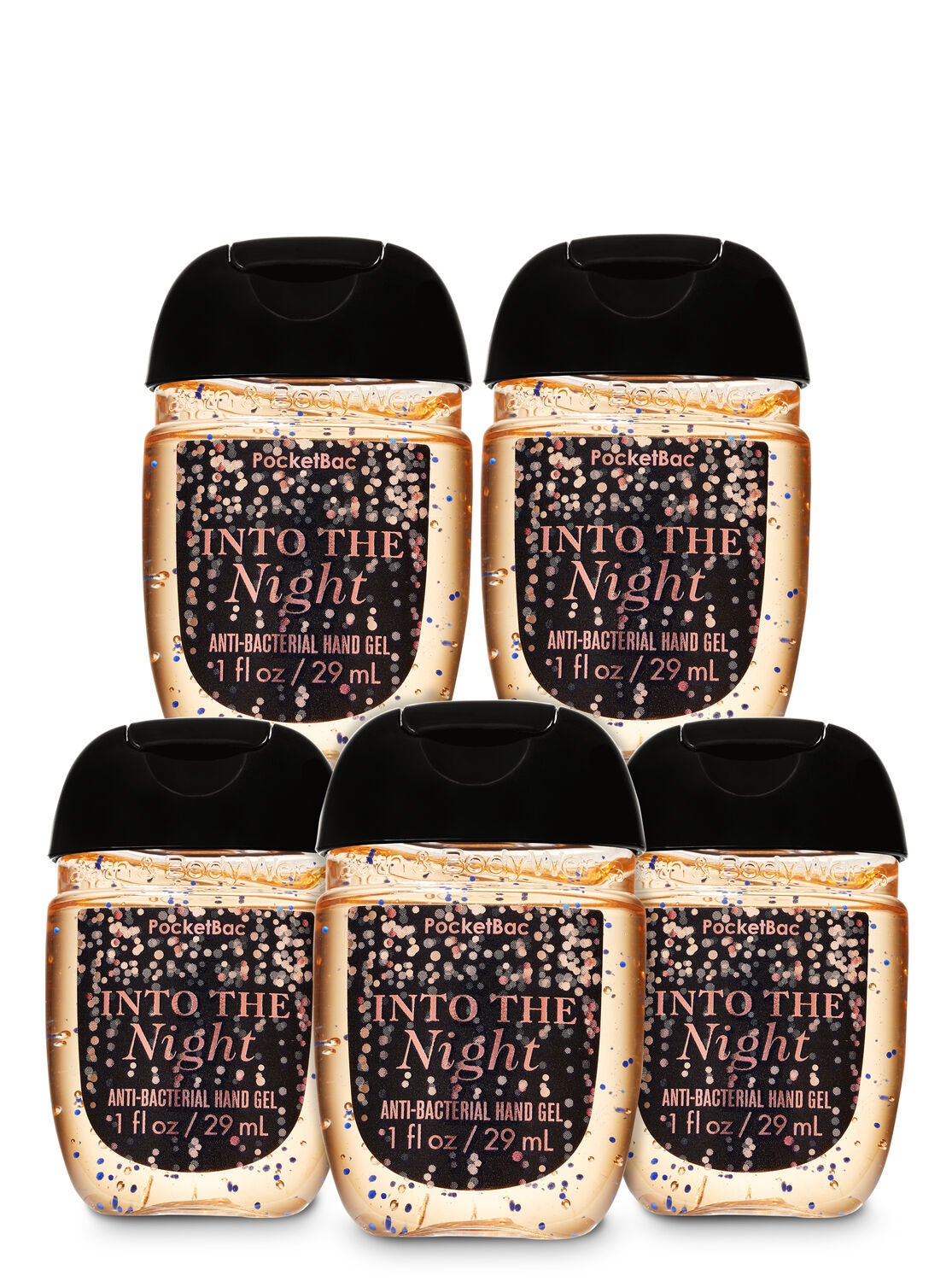 Into the Night PocketBac Hand Sanitizers, 5-Pack - Bath And Body Works
