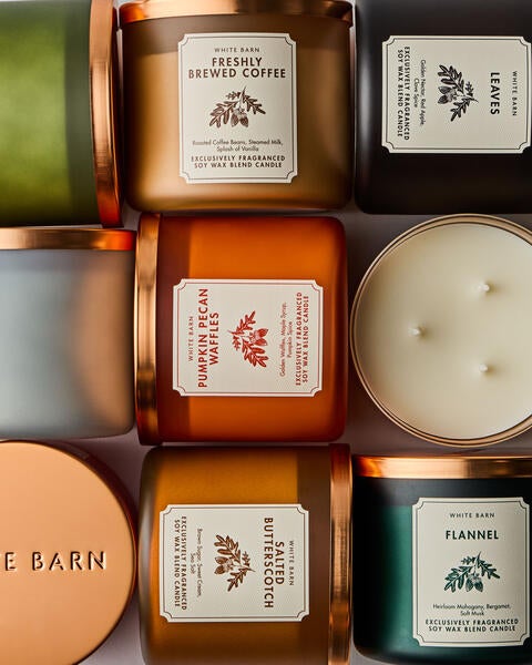 Leaves 3-Wick Candle