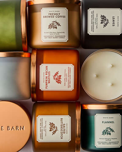 Leaves 3-Wick Candle