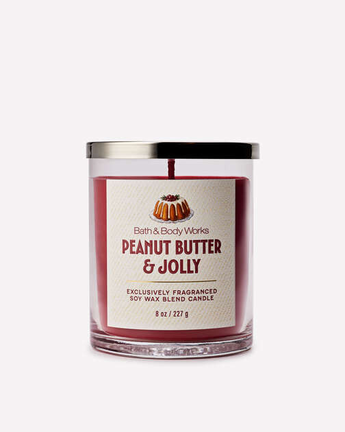 Peanut Butter & Jolly Single Wick Candle