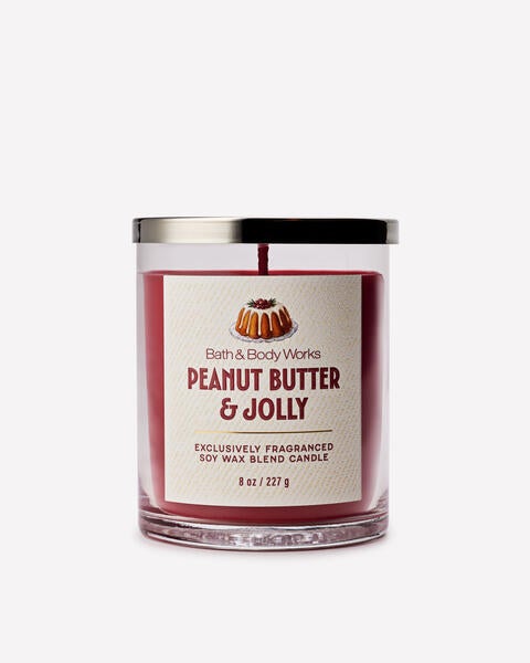 Peanut Butter & Jolly Single Wick Candle