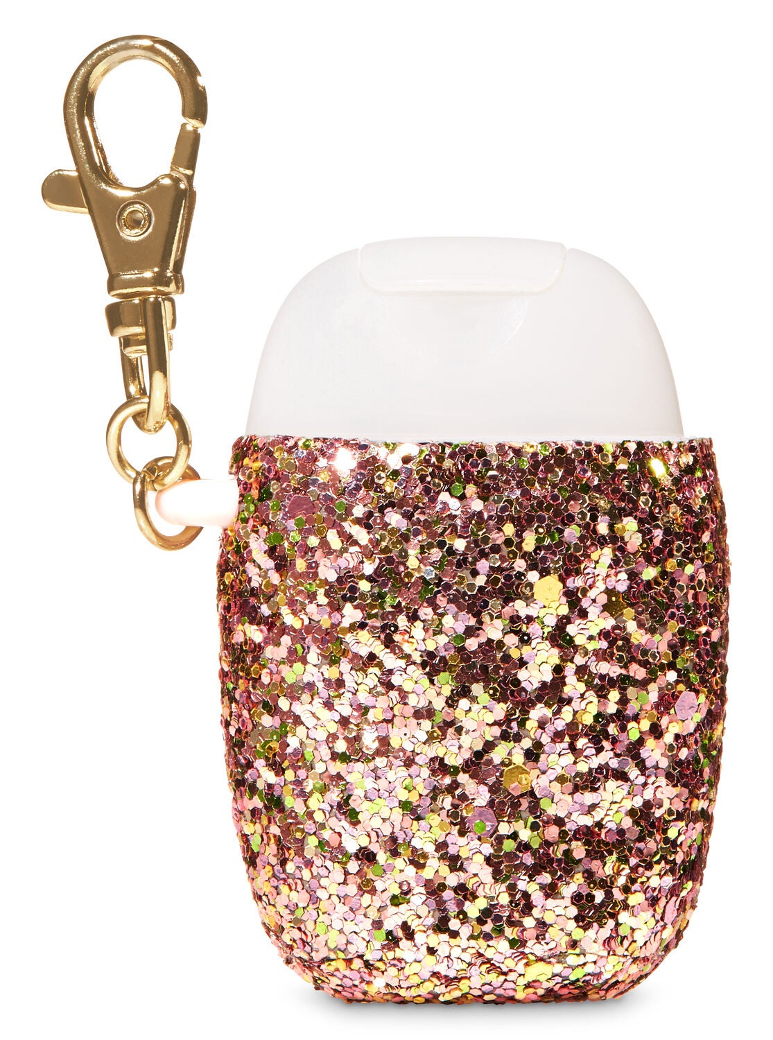 Shiny Sequin Pocketbac Holder Bath Body Works