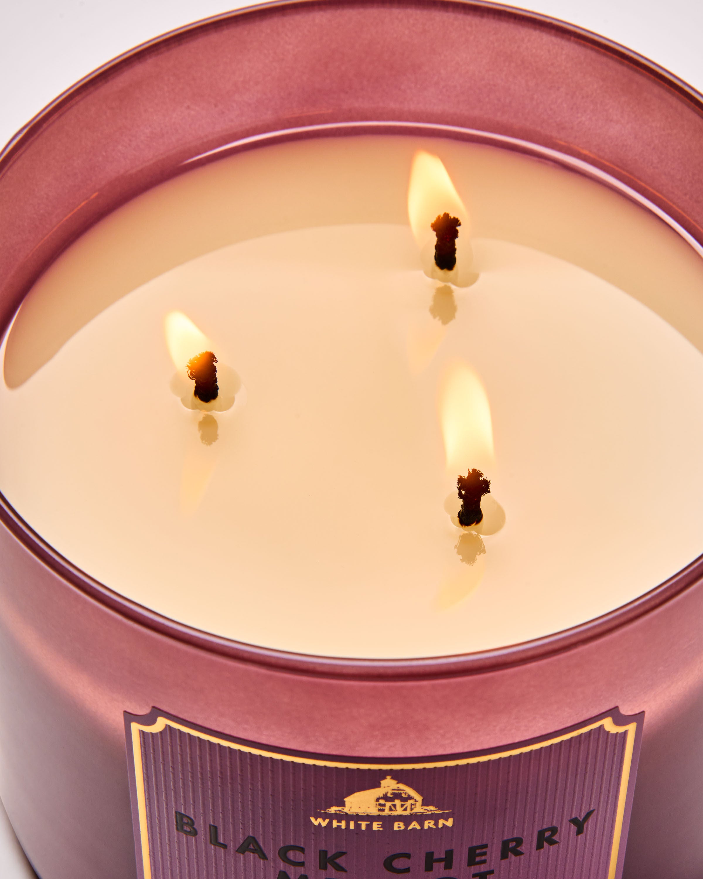 Black Cherry Merlot 3-Wick Candle | Bath & Body Works
