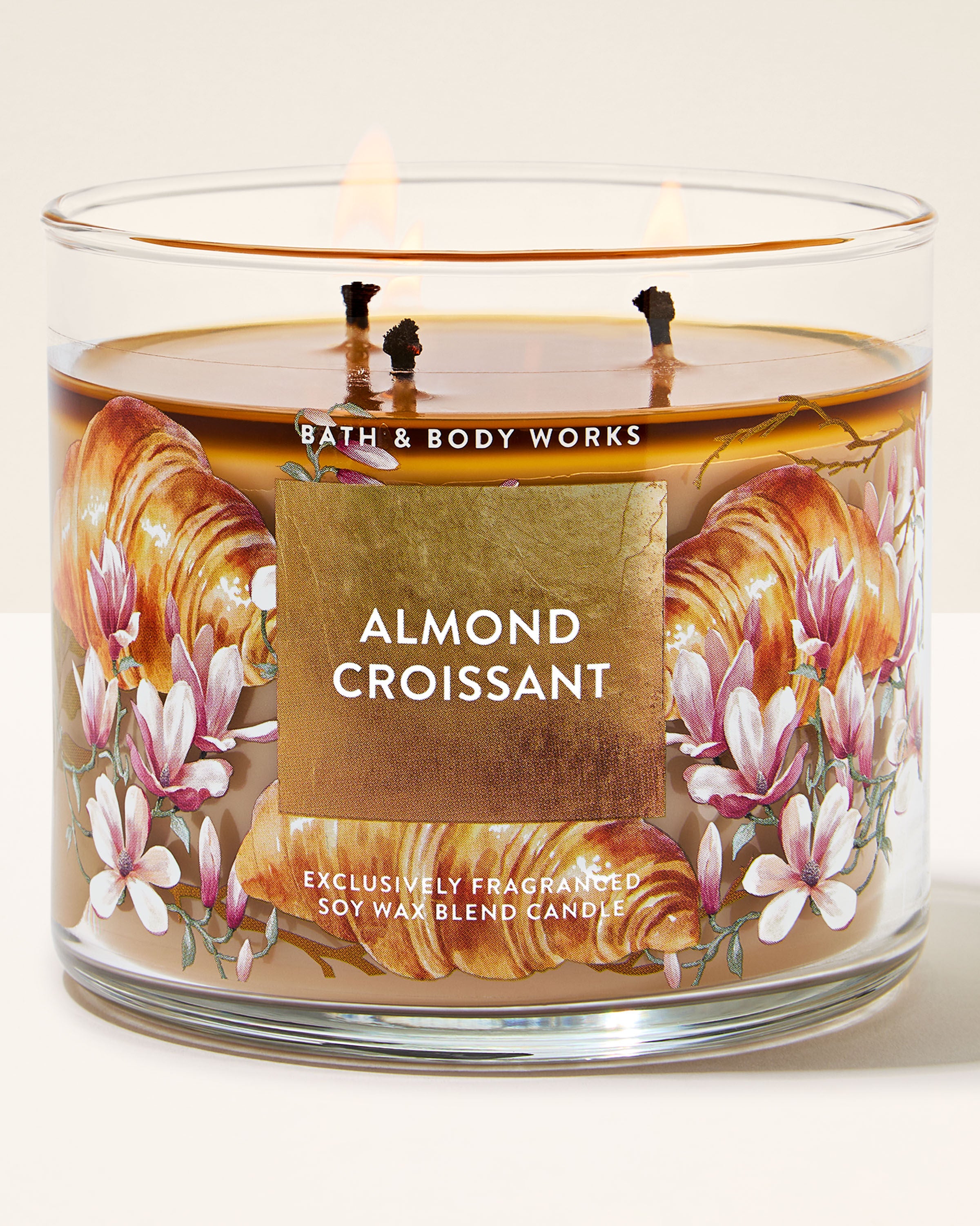 Almond Croissant 3-Wick Candle | Bath & Body Works