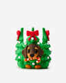 Light-Up Festive Dog Soap Holder