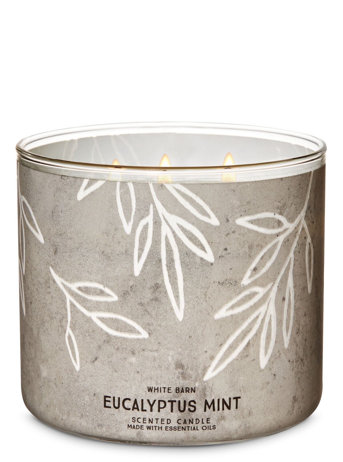 Eucalyptus Mint 3-Wick Candle - Bath And Body Works