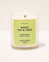 White Tea & Sage Single Wick Candle