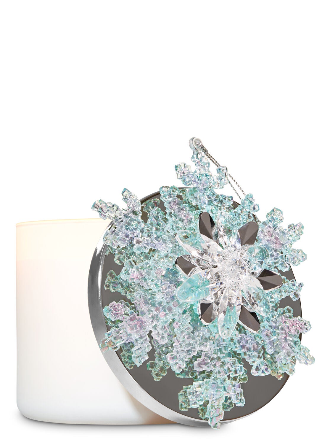 Blue Snowflake 3-Wick Candle Magnet - Bath And Body Works