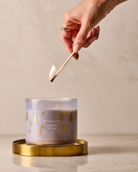 Lavender & Pine 3-Wick Candle
