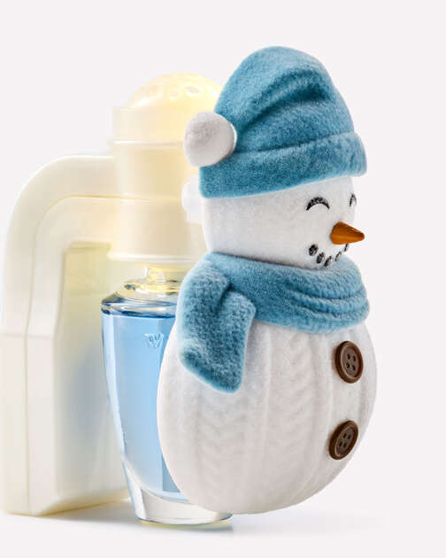 Knit Snowman Nightlight Wallflowers Fragrance Plug
