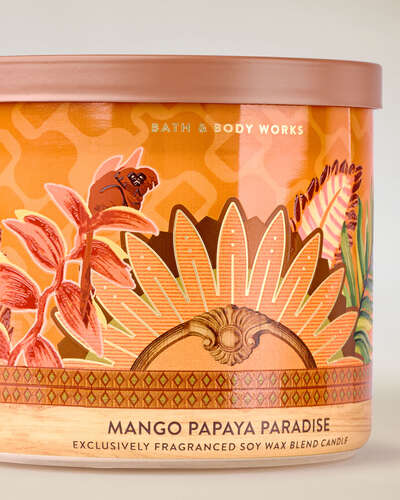 Mango Papaya Paradise 3-Wick Candle