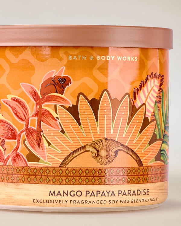 Mango Papaya Paradise 3-Wick Candle