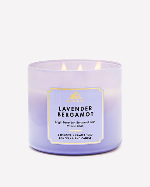 Lavender Bergamot 3-Wick Candle