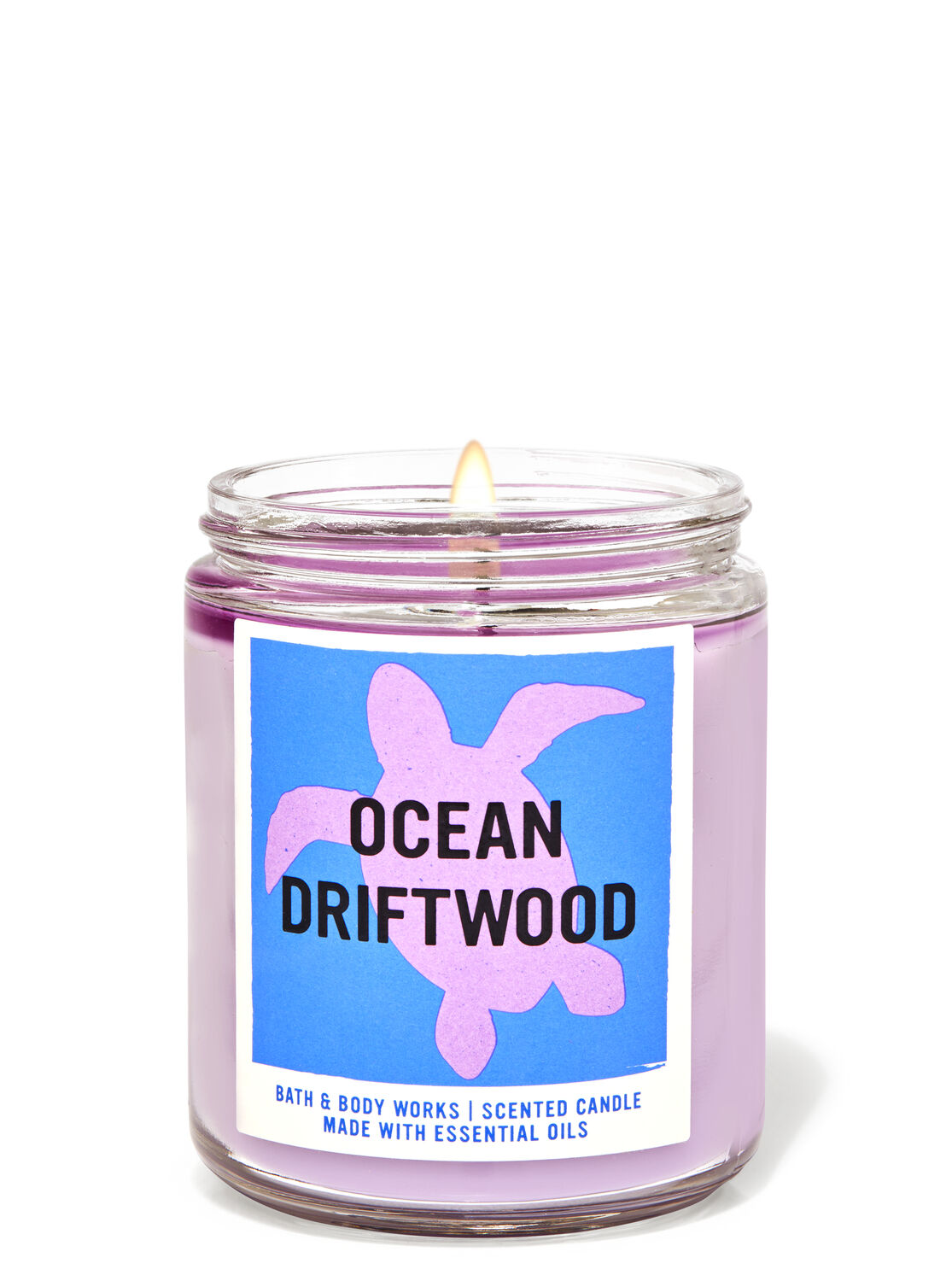 Ocean Driftwood Single Wick Candle