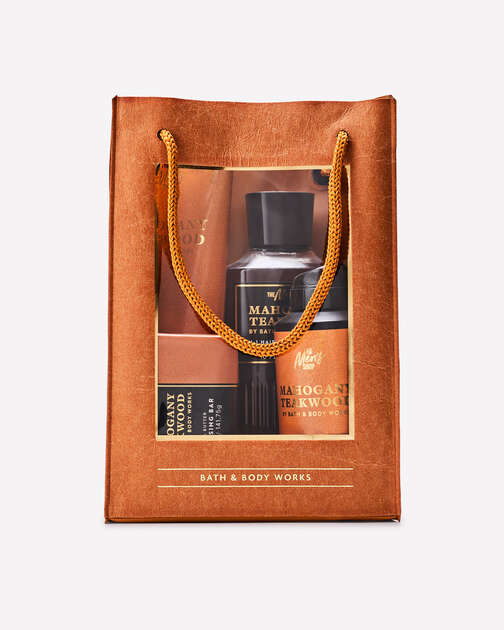 Mahogany Teakwood Gift Set