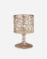 Dogwood Pedestal 3-Wick Candle Holder