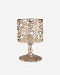 Dogwood Pedestal 3-Wick Candle Holder