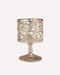 Dogwood Pedestal 3-Wick Candle Holder