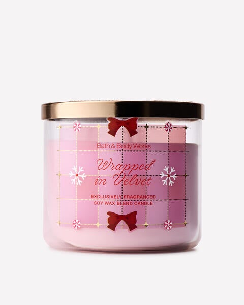 Wrapped in Velvet 3-Wick Candle