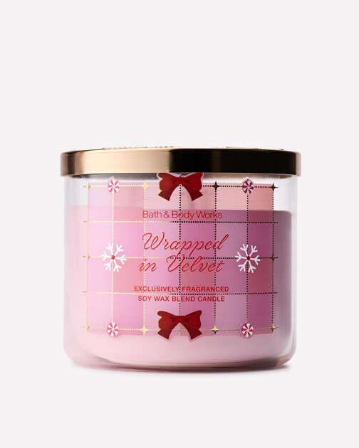 Wrapped in Velvet 3-Wick Candle