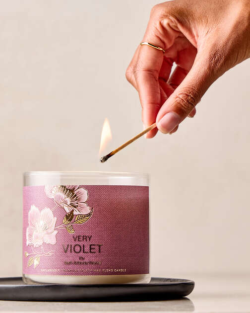 Very Violet By Bath & Body Works 3-Wick Candle