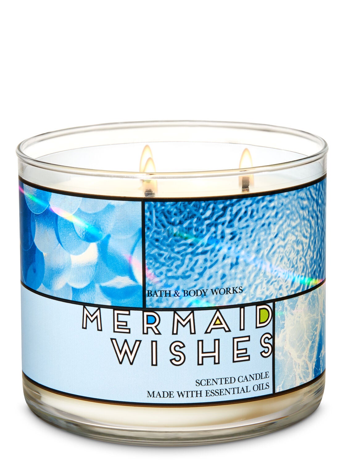 Mermaid Wishes 3-Wick Candle - Bath And Body Works