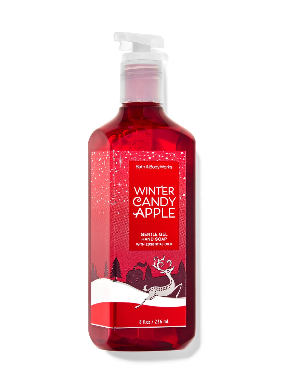 Winter Candy Apple Gentle Gel Hand Soap Bath Body Works