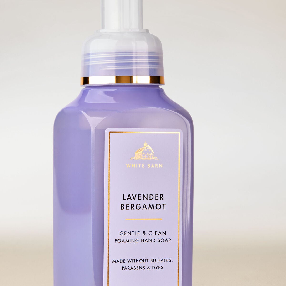 Мыло-пенка для рук Bath & Body Works Lavender Bergamot Gentle & Clean Foaming Hand Soap — фото 2