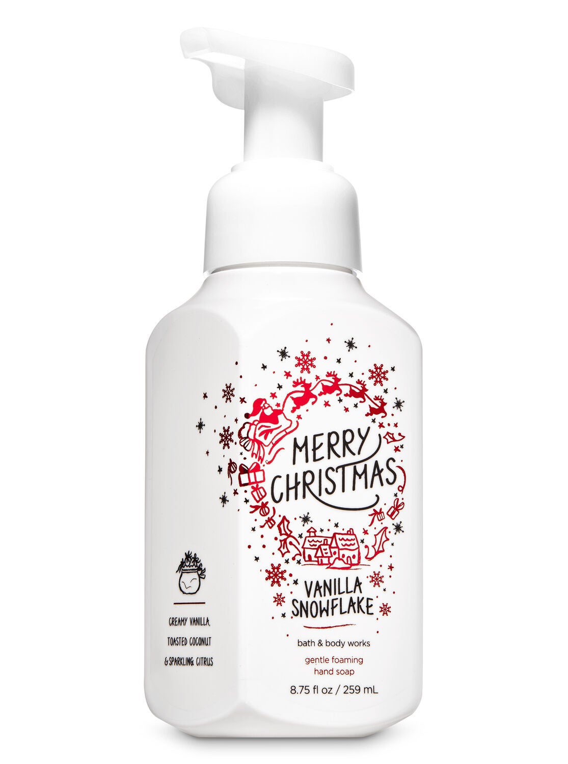 Vanilla Snowflake Gentle Foaming Hand Soap - Bath And Body Works