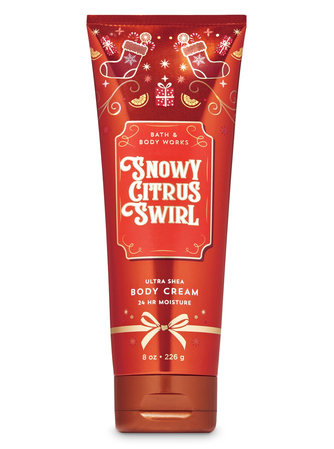  Snowy Citrus Swirl Ultra Shea Body Cream - Bath And Body Works