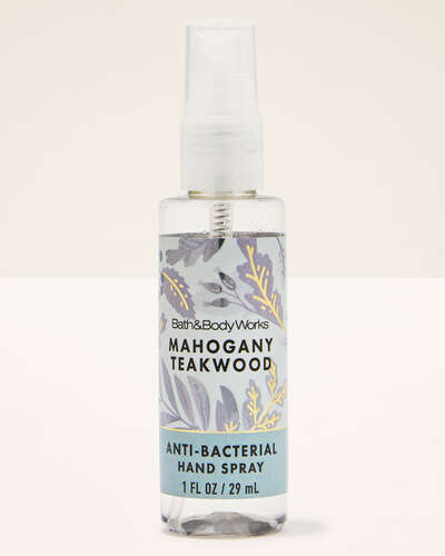 Mahogany Teakwood Hand Sanitizer Spray