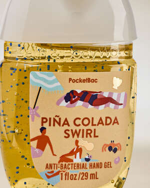 Piña Colada Swirl PocketBac Hand Sanitizer