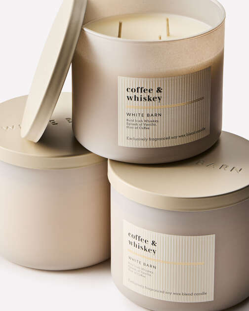 Coffee & Whiskey 3-Wick Candle