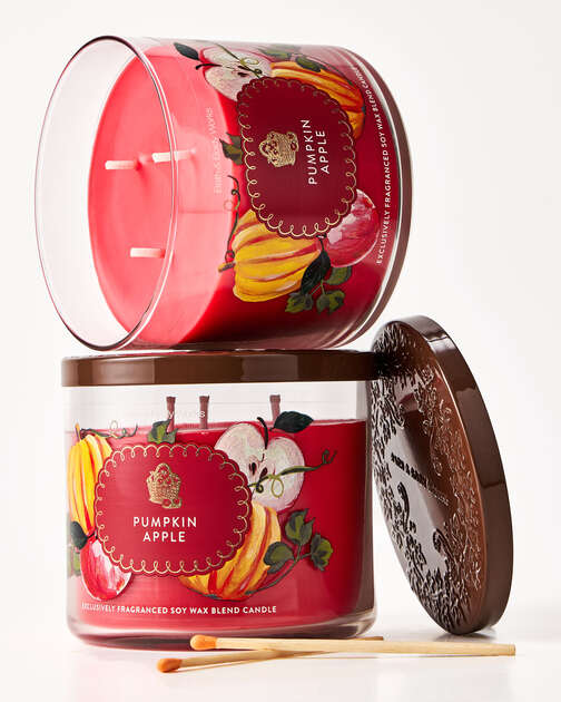 Pumpkin Apple 3-Wick Candle