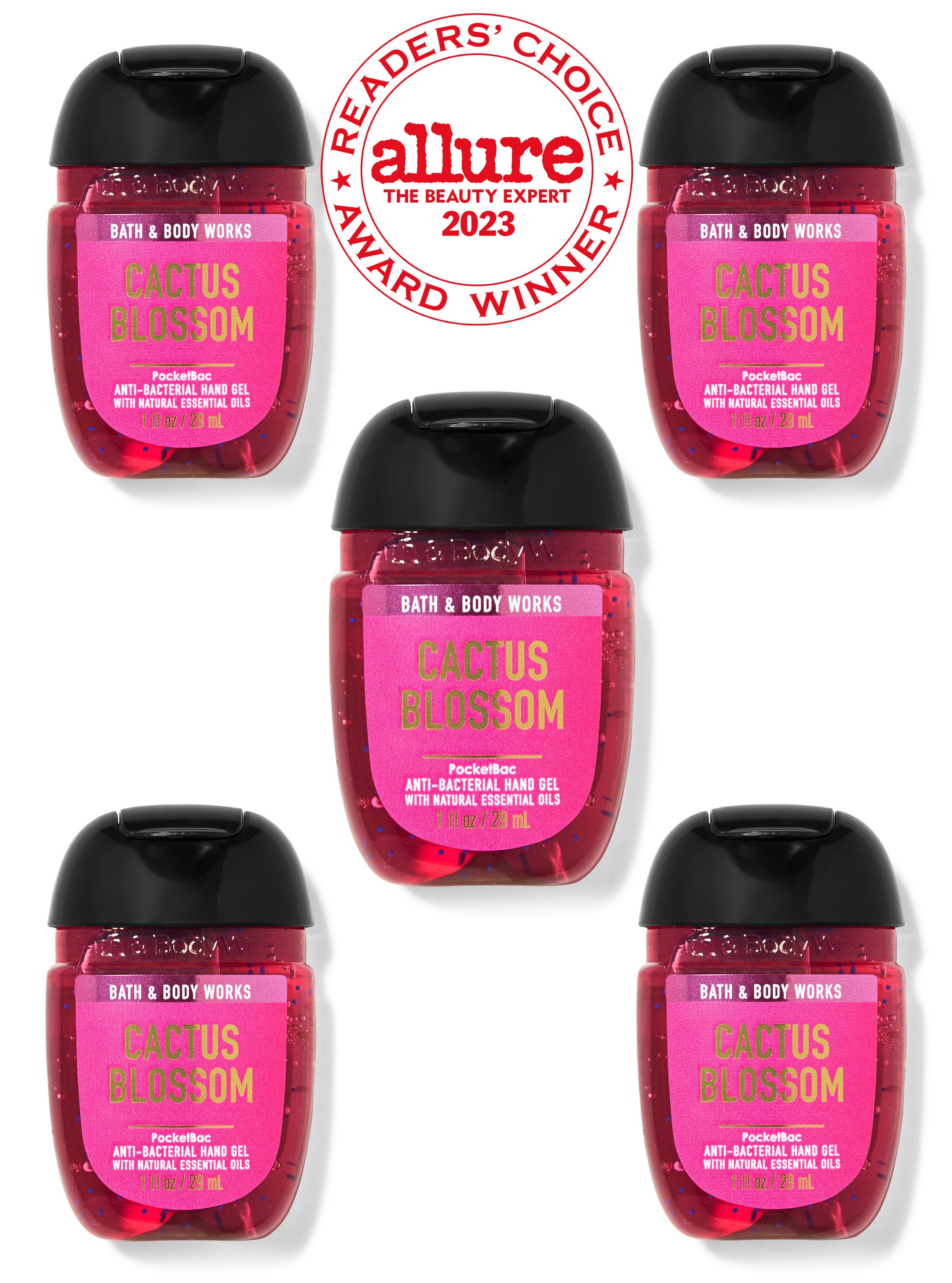 Cactus Blossom PocketBac Hand Sanitizers, 5-Pack | Bath & Body Works Cactus Blossom PocketBac Hand Sanitizers, 5-Pack | Bath & Body Works