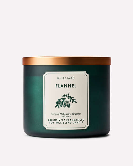 Flannel 3-Wick Candle