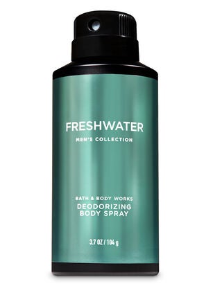 Freshwater Deodorizing Body Spray