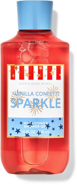 Vanilla Confetti Sparkle Shower Gel
