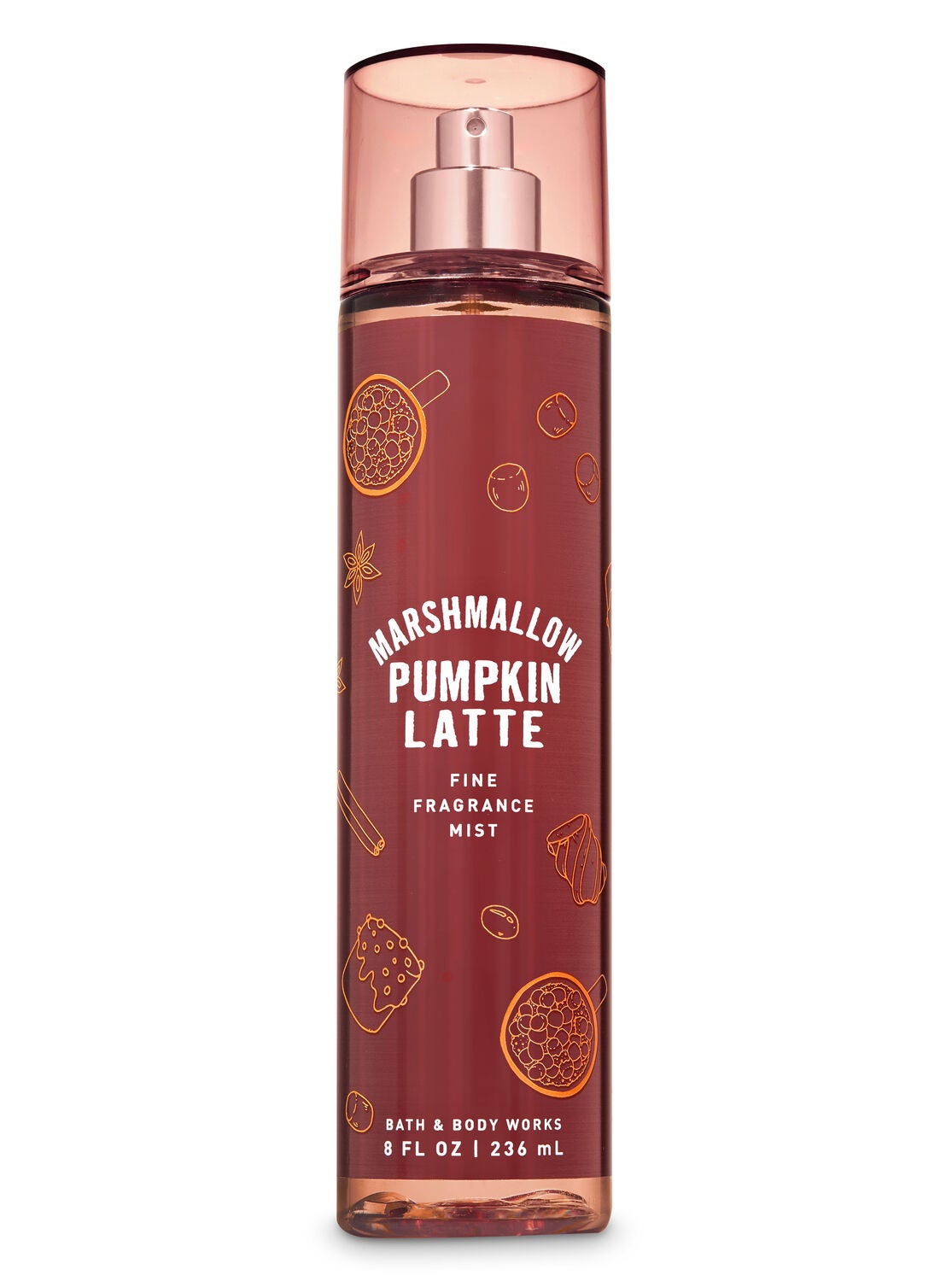 Marshmallow Pumpkin Latte Fine Fragrance Mist - Bath And Body Works