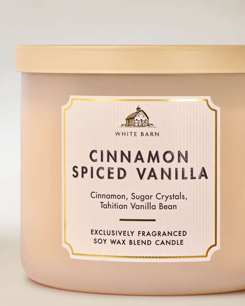 Cinnamon Spiced Vanilla 3-Wick Candle