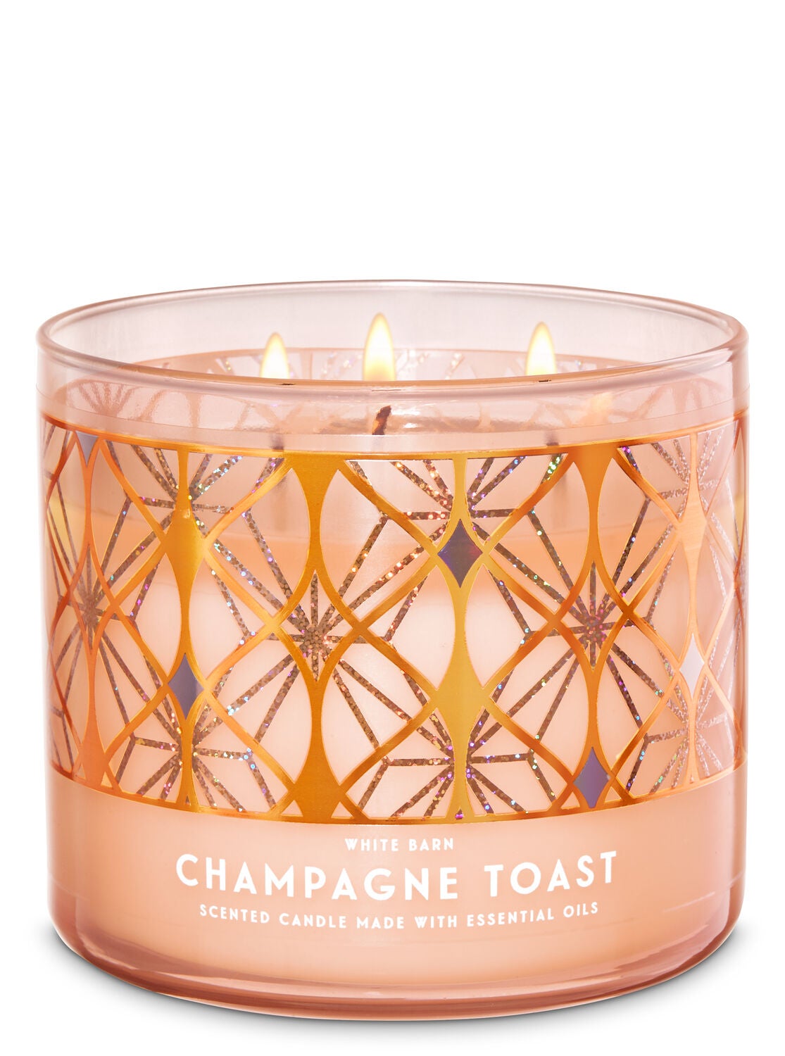 Champagne Toast 3-Wick Candle - Bath And Body Works